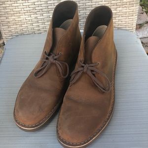 Clarks chukka boots.